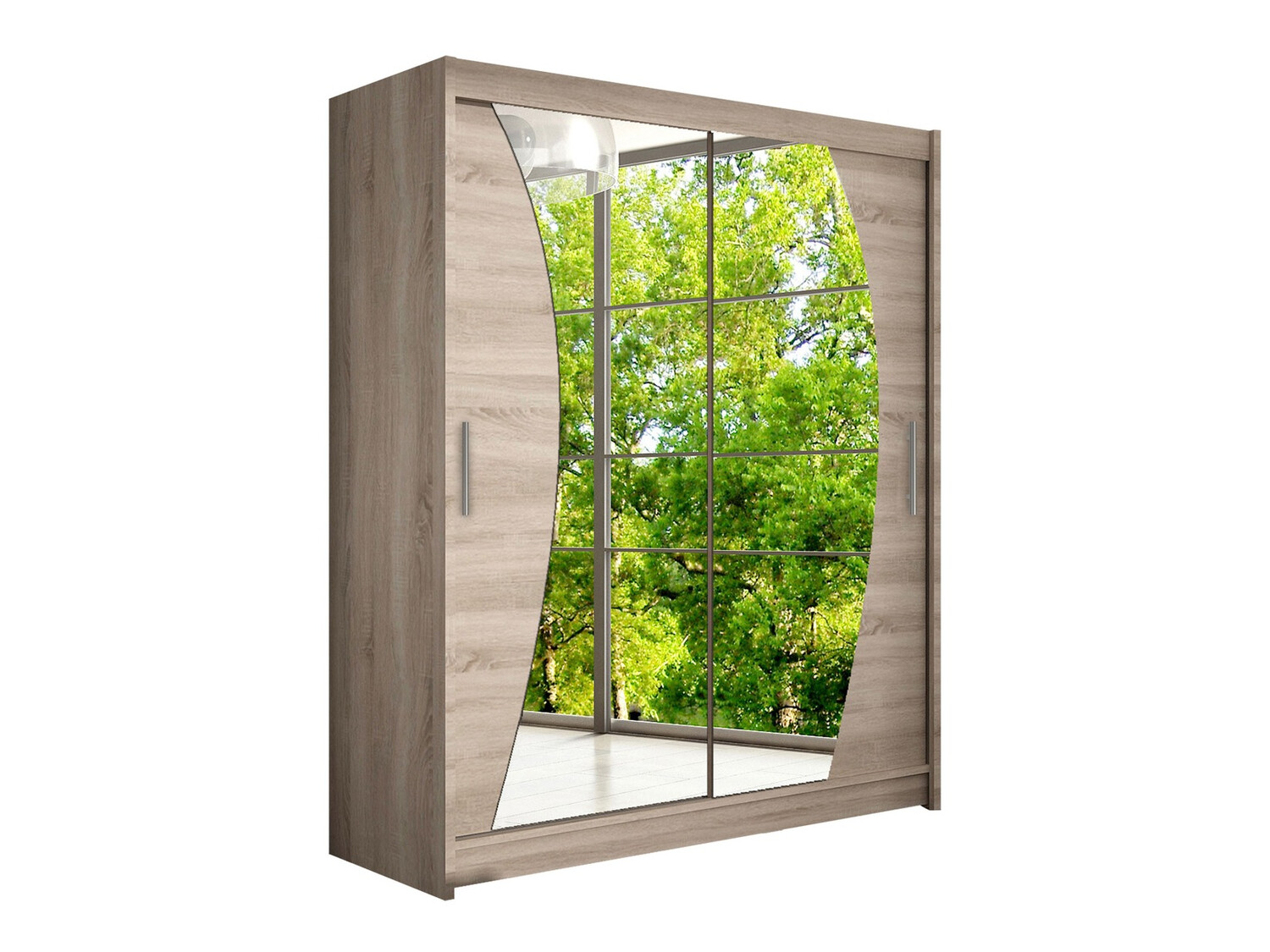 Kledingkast Closico Camera X (Truffel eiken)