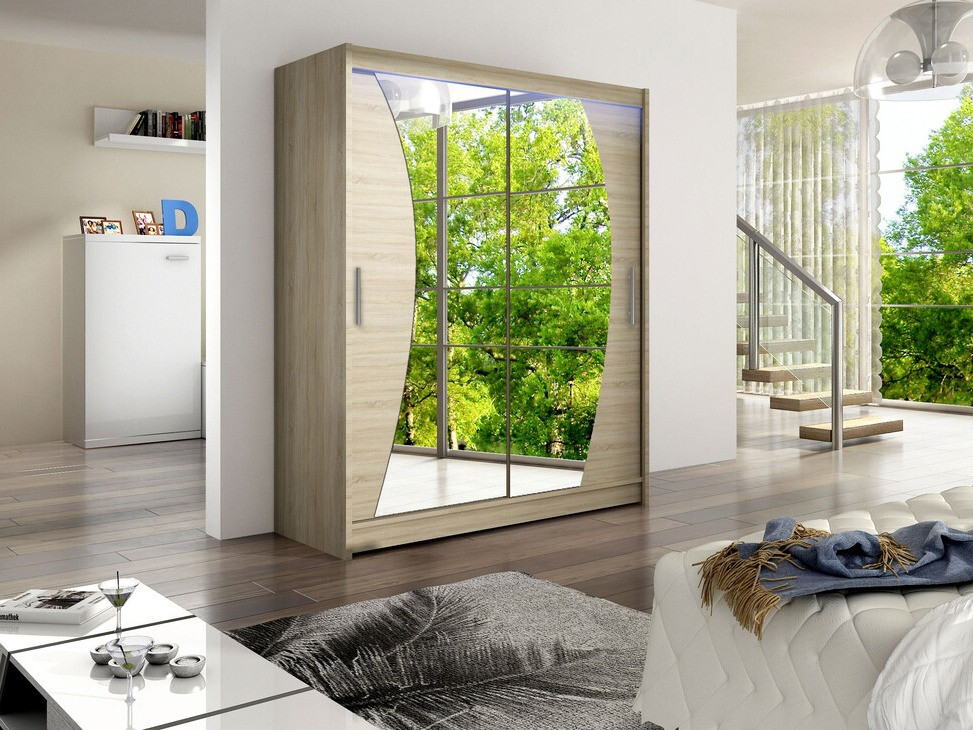 Kledingkast Closico 110 (Sonoma eik)