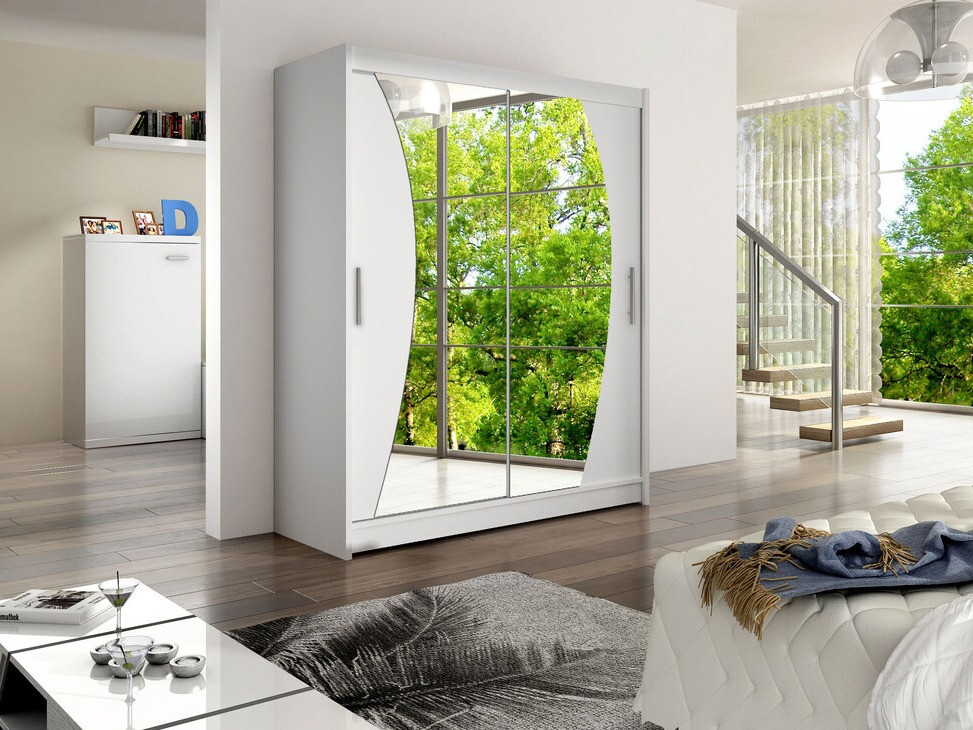 Kledingkast Closico 110 (Wit)