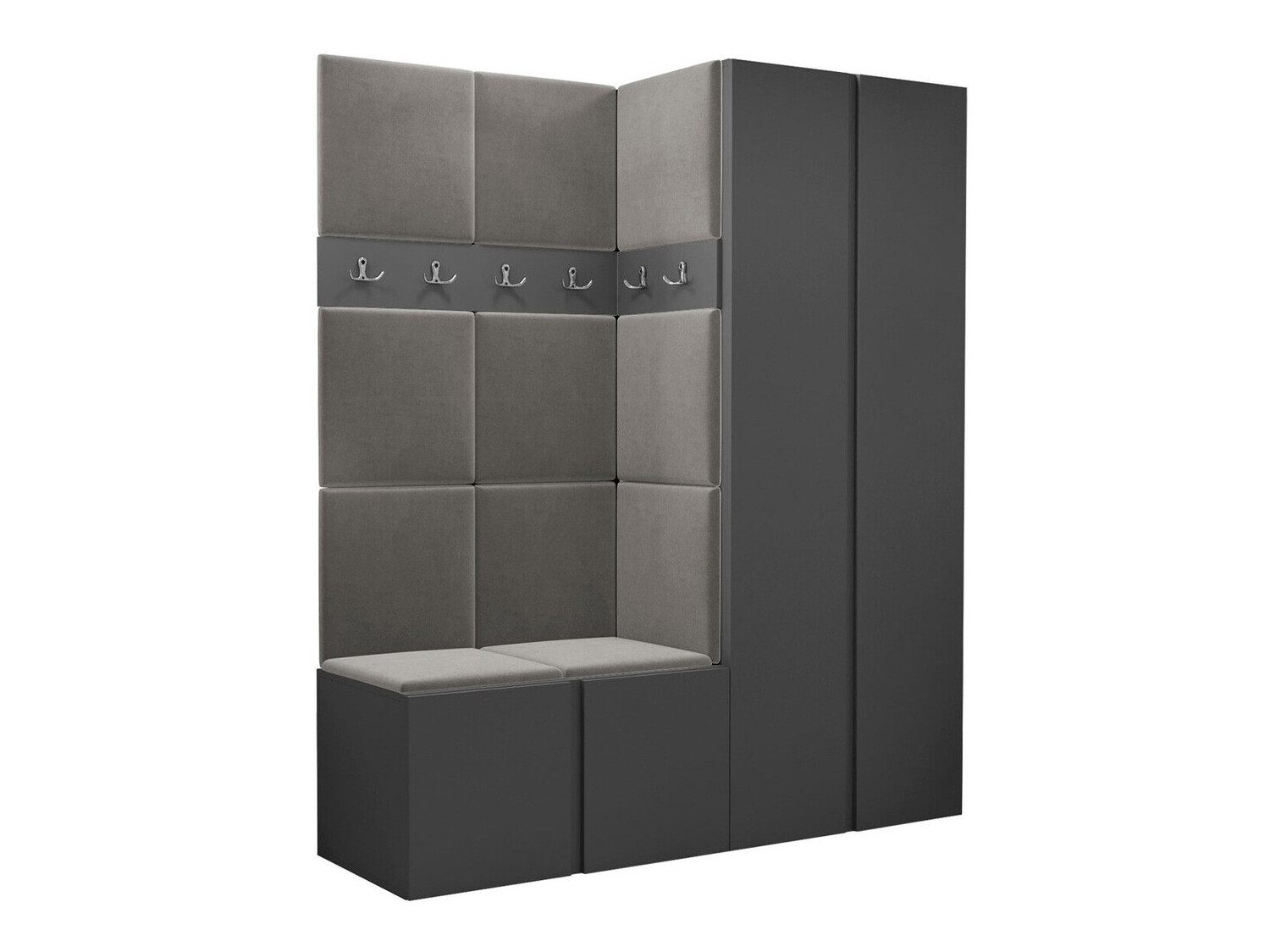 Gangmeubelset Hartford 266 (Grafiet)