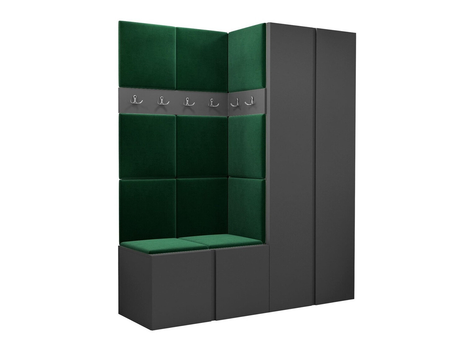 Gangmeubelset Hartford 266 (Grafiet)