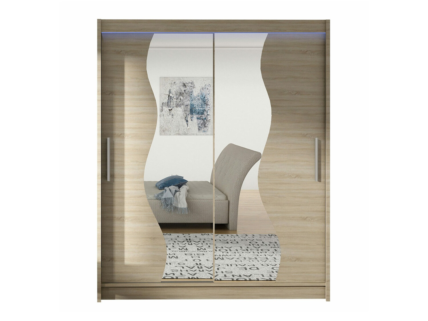 Kledingkast Closico Camera S (Sonoma eik)