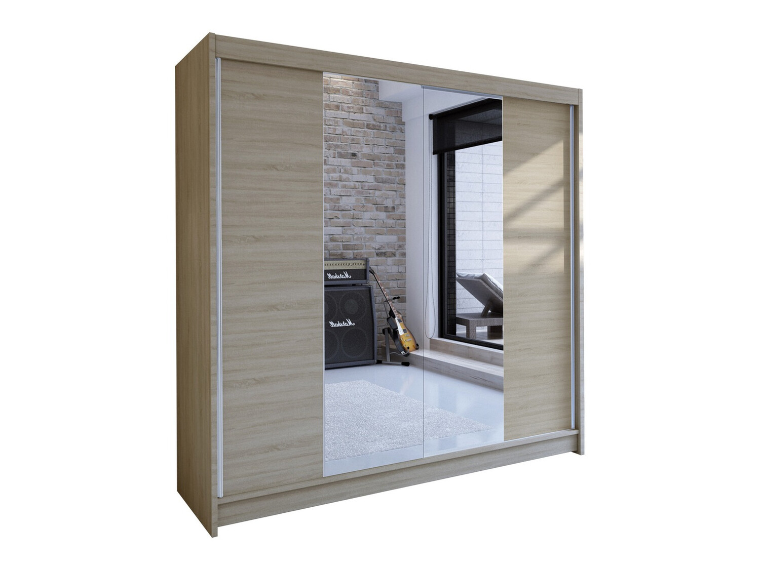 Kledingkast Closico Cavaris II (Sonoma eik)