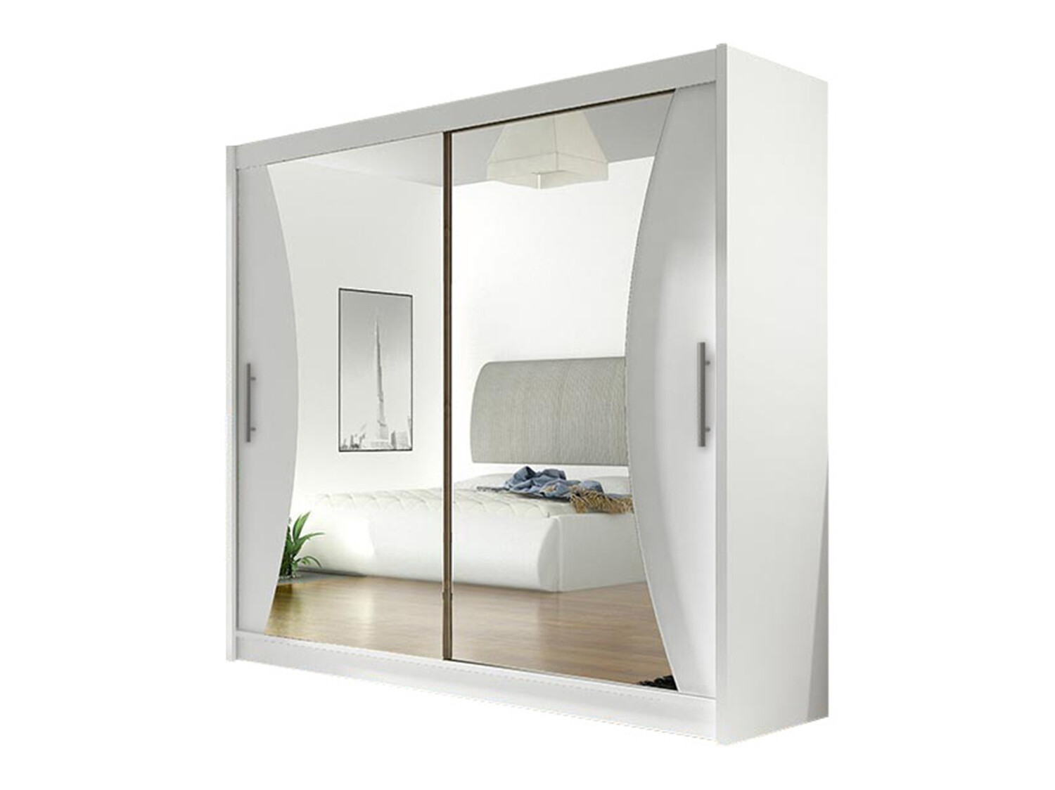 Kledingkast Closico Pallor V (Wit)
