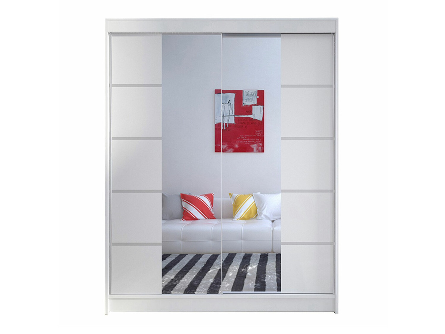 Kledingkast Closico Vastor V (Wit)