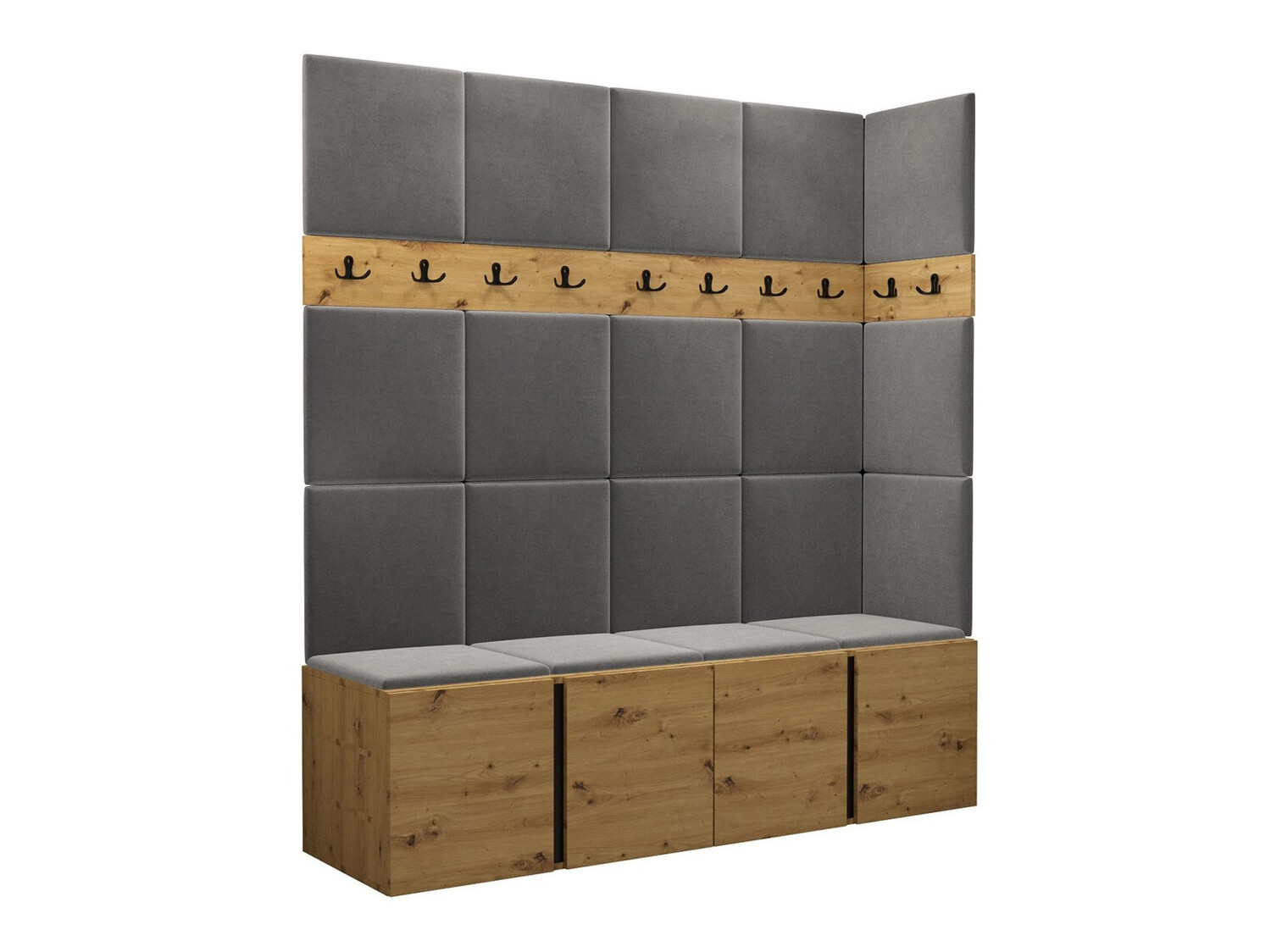 Gangmeubelset Hartford 265 (Artisan eiken)