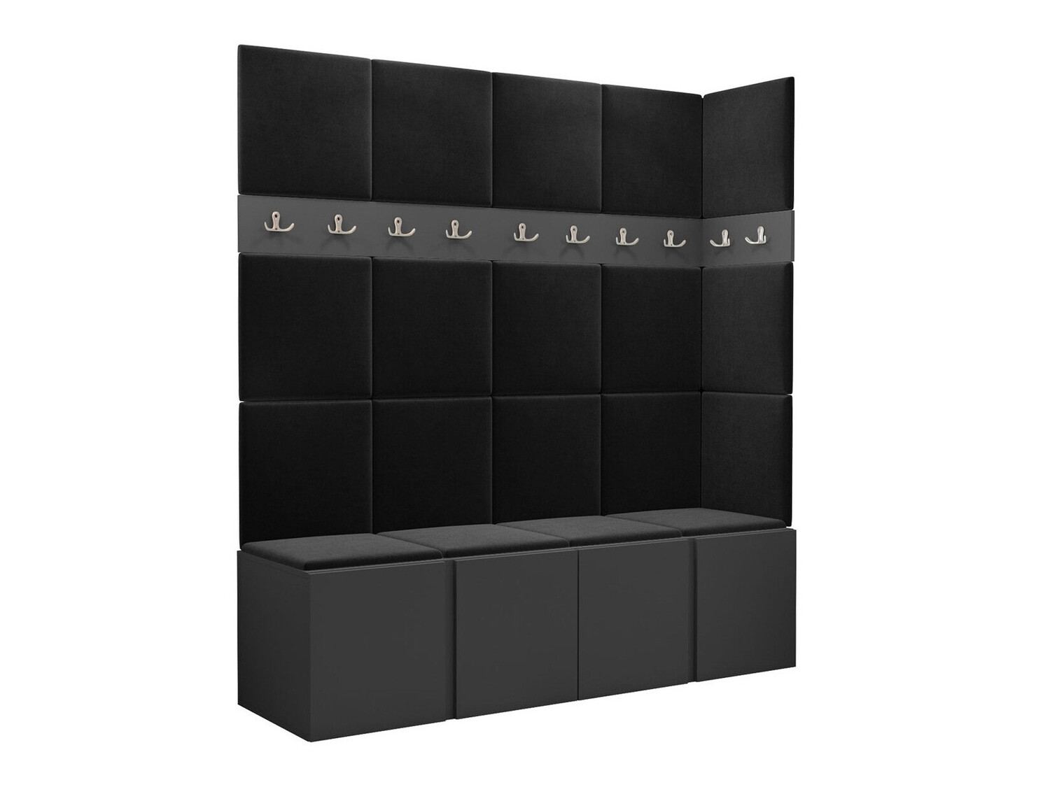 Gangmeubelset Hartford 265 (Grafiet)