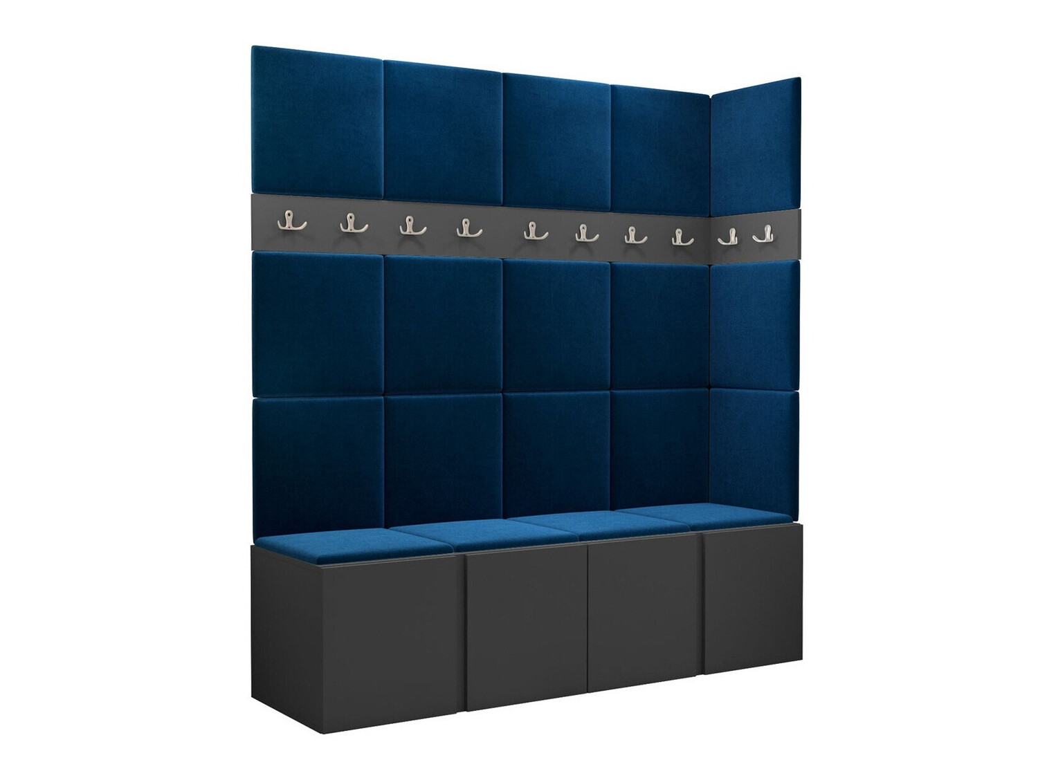 Gangmeubelset Hartford 265 (Grafiet)