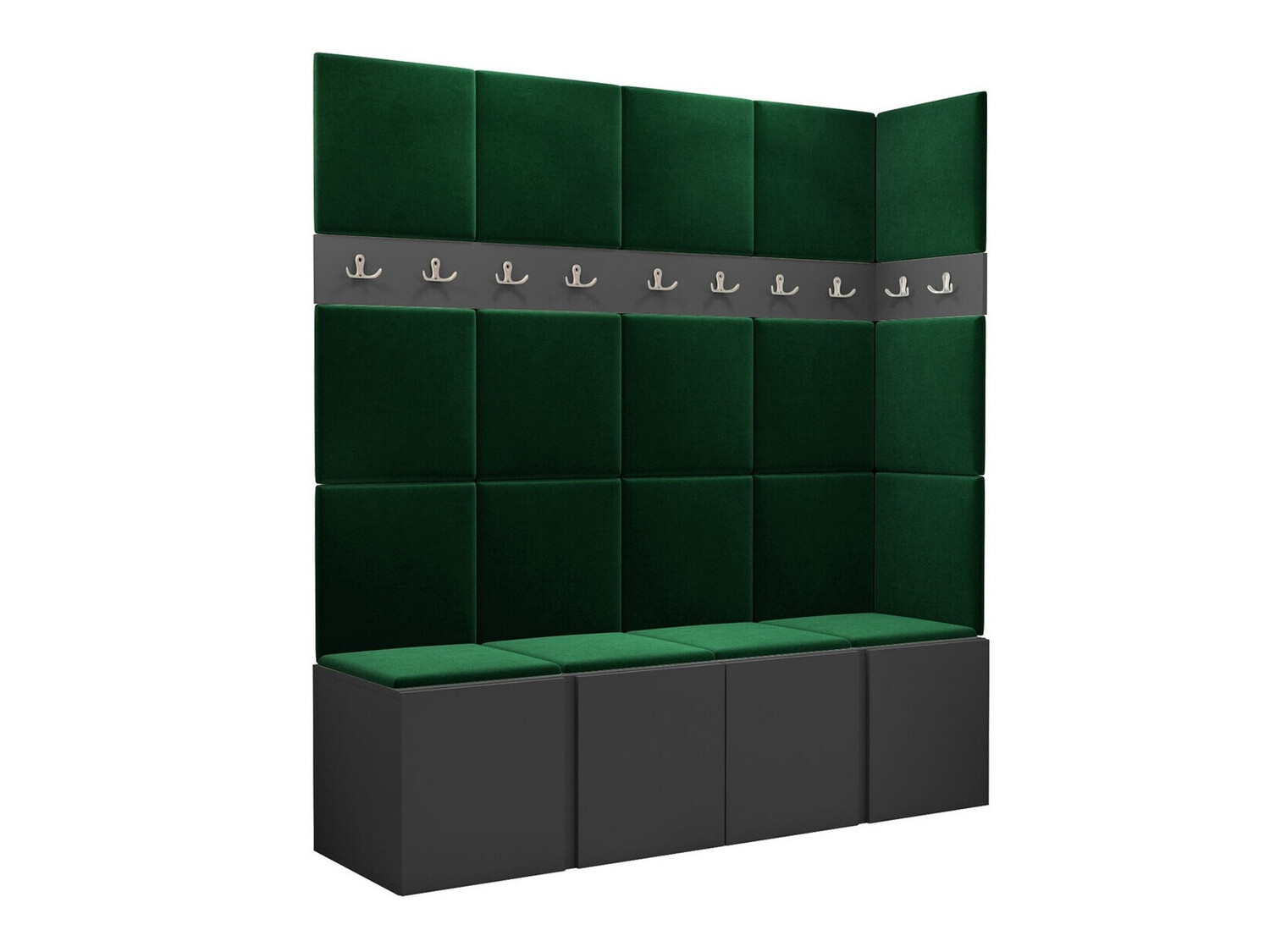 Gangmeubelset Hartford 265 (Grafiet)