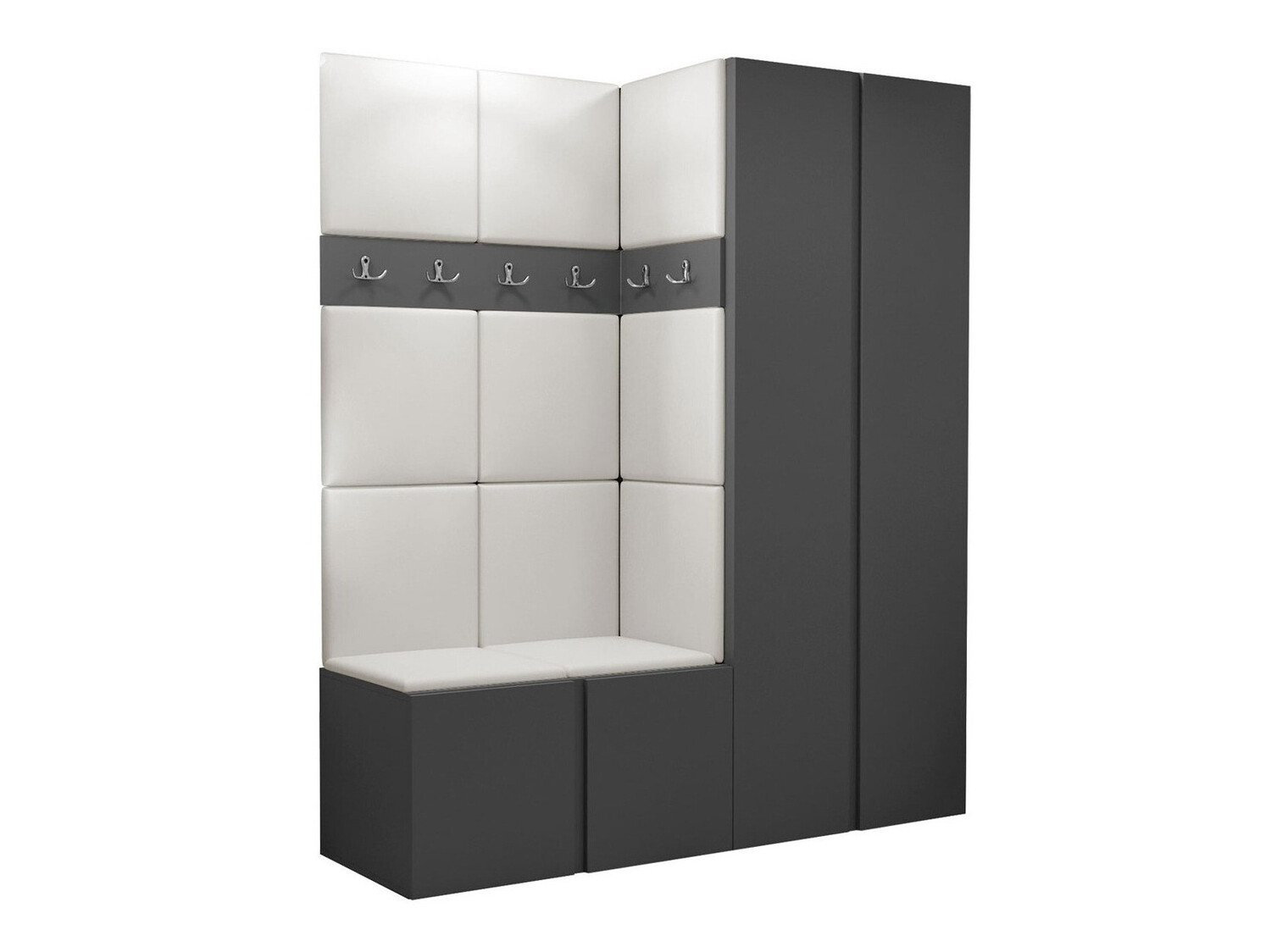 Gangmeubelset Hartford 266 (Grafiet)