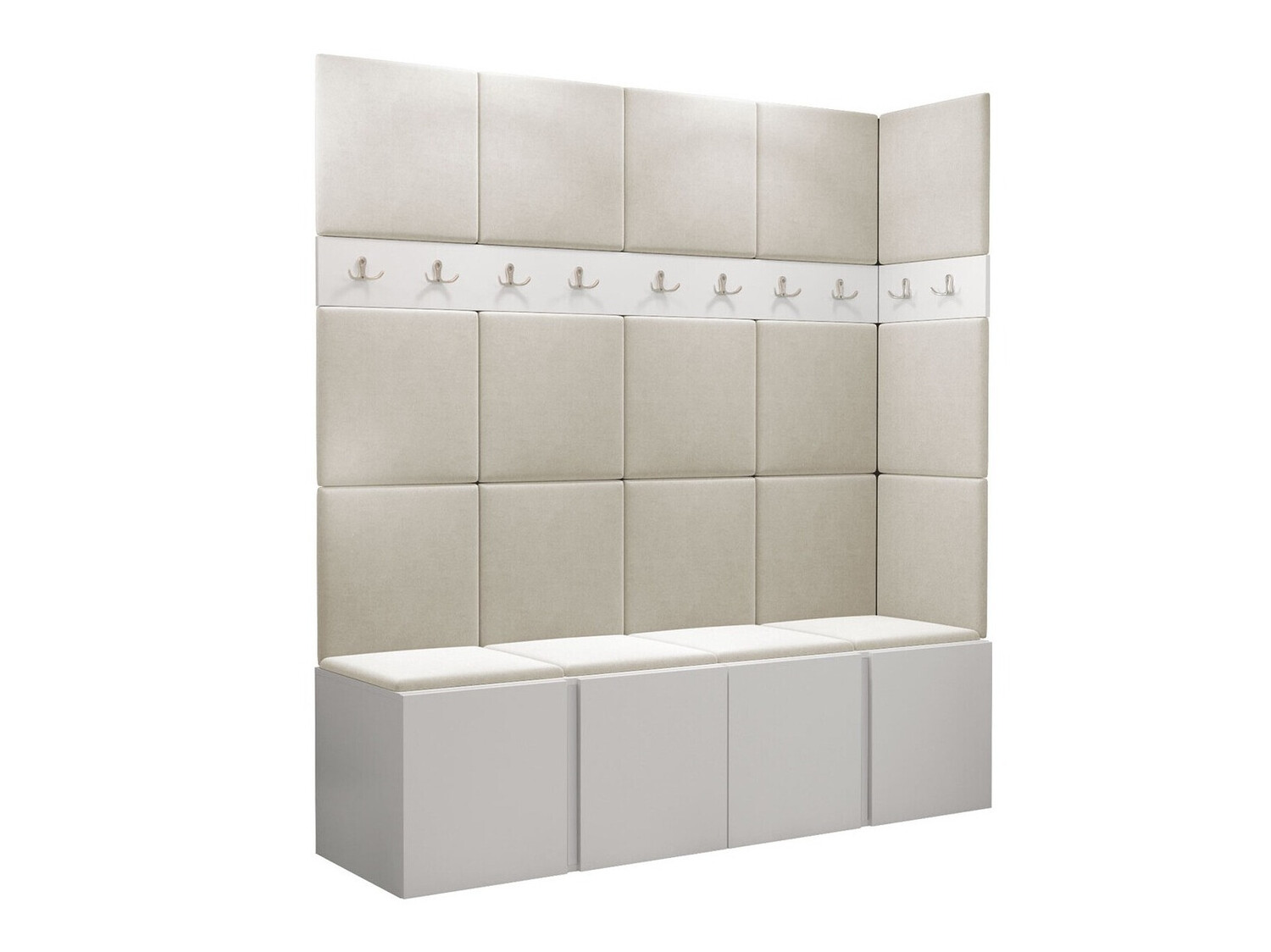 Gangmeubelset Pinis II (Wit)