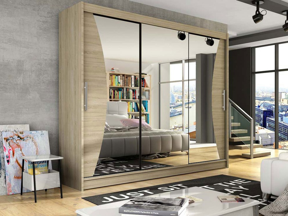 Kledingkast Closico 120 (Sonoma eik)