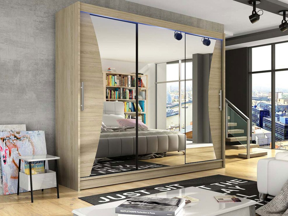 Kledingkast Closico 120 (Sonoma eik)