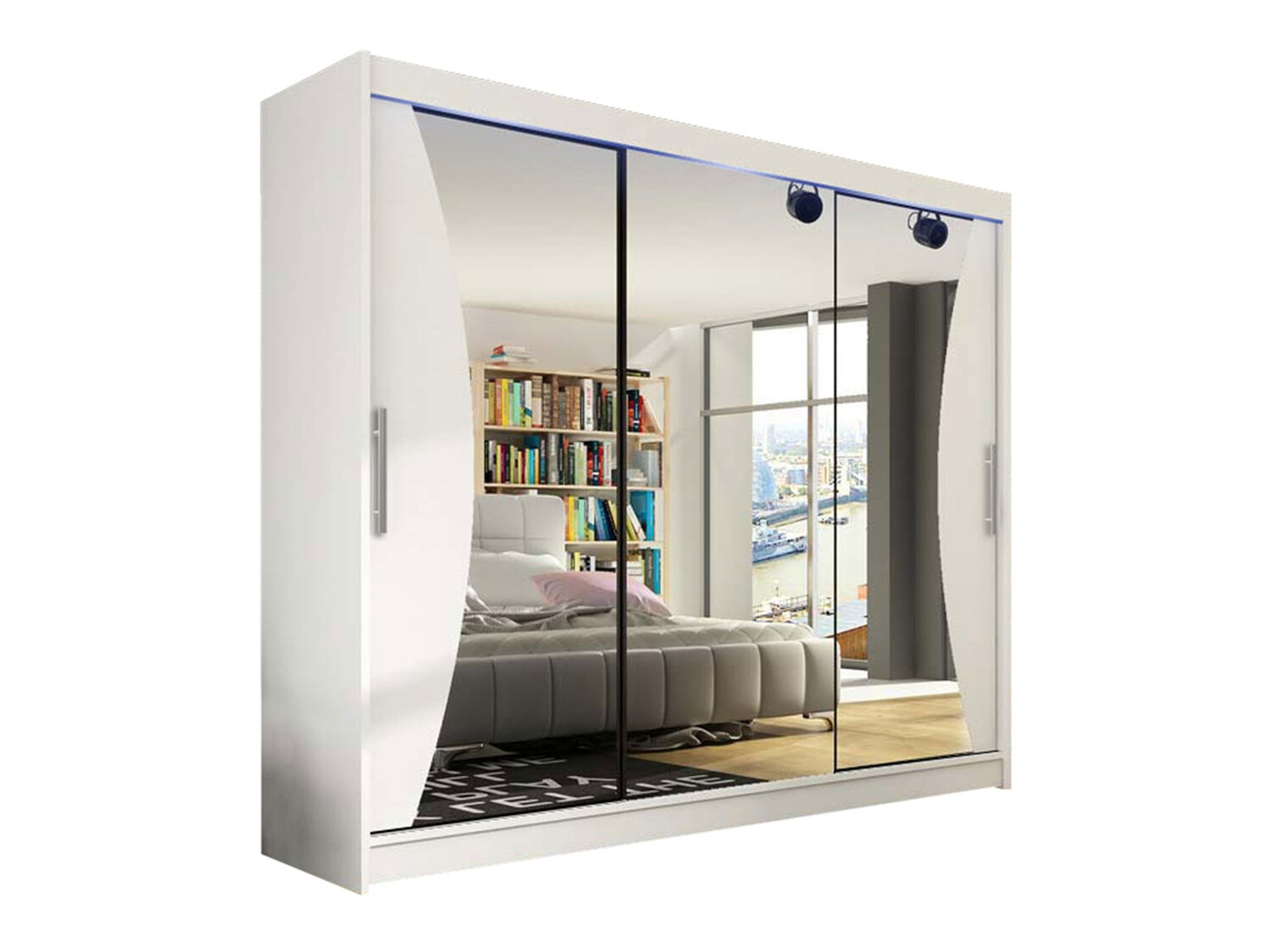 Kledingkast Closico 120 (Wit)