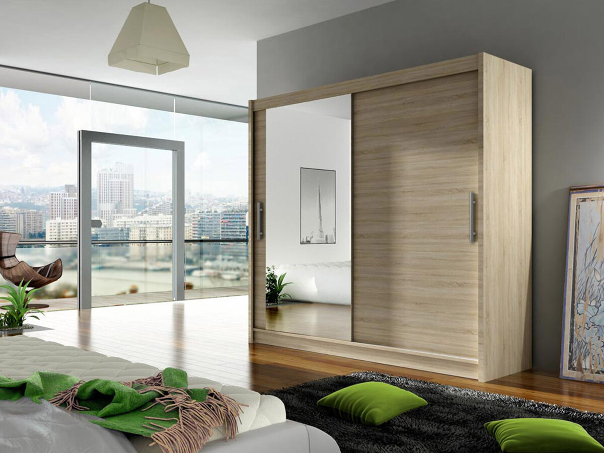 Kledingkast Closico Pallor VI (Sonoma eik)