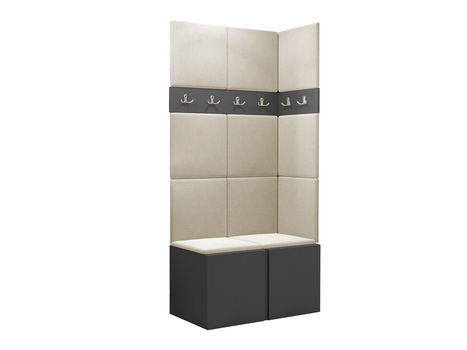 Gangmeubelset Pinis I (Grafiet)