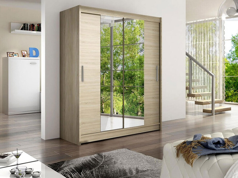 Kledingkast Closico 132 (Sonoma eik)