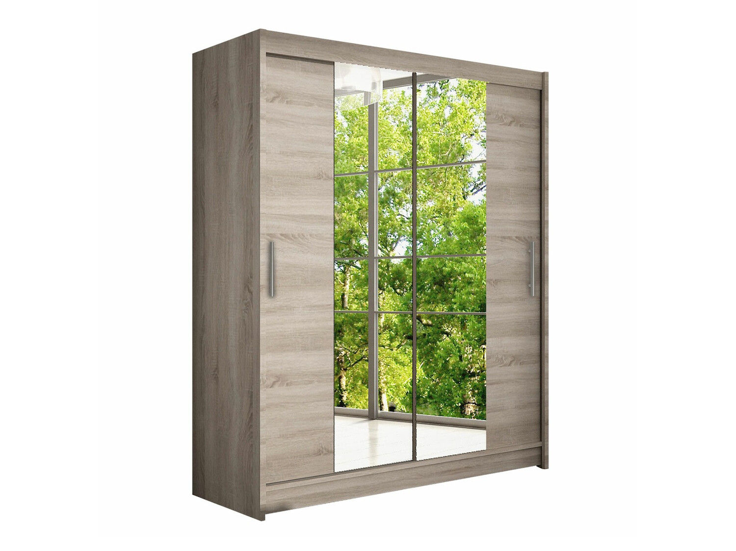 Kledingkast Closico Camera II (Truffel eiken)
