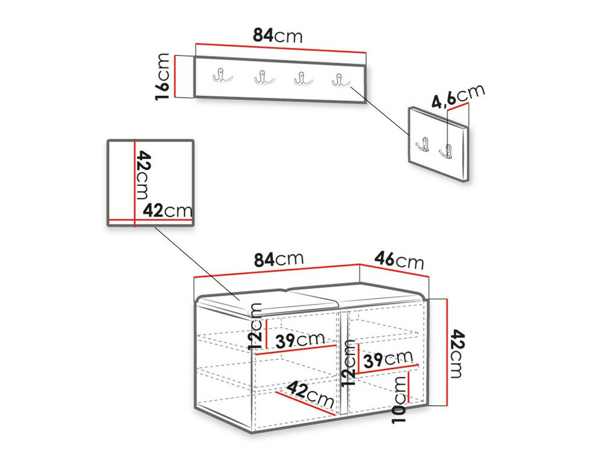Gangmeubelset Hartford 275 (Manila 11)
