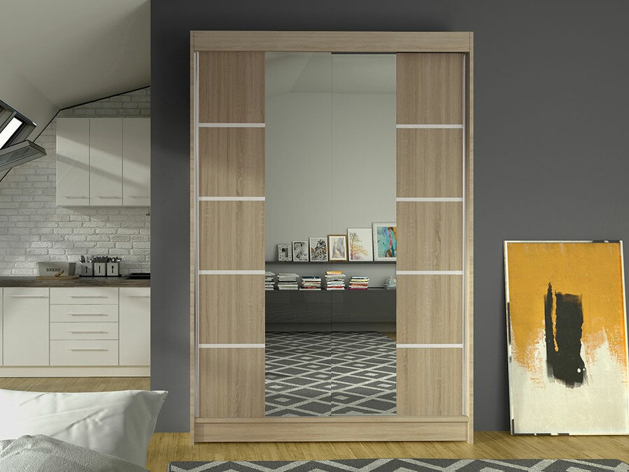 Kledingkast Closico 151 (Sonoma eik)