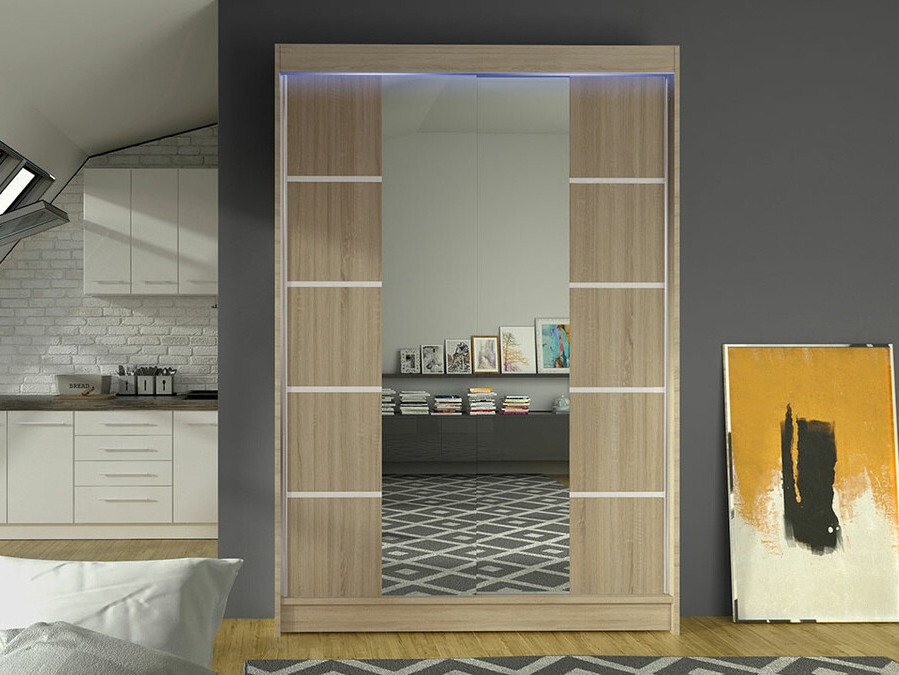 Kledingkast Closico 151 (Sonoma eik)