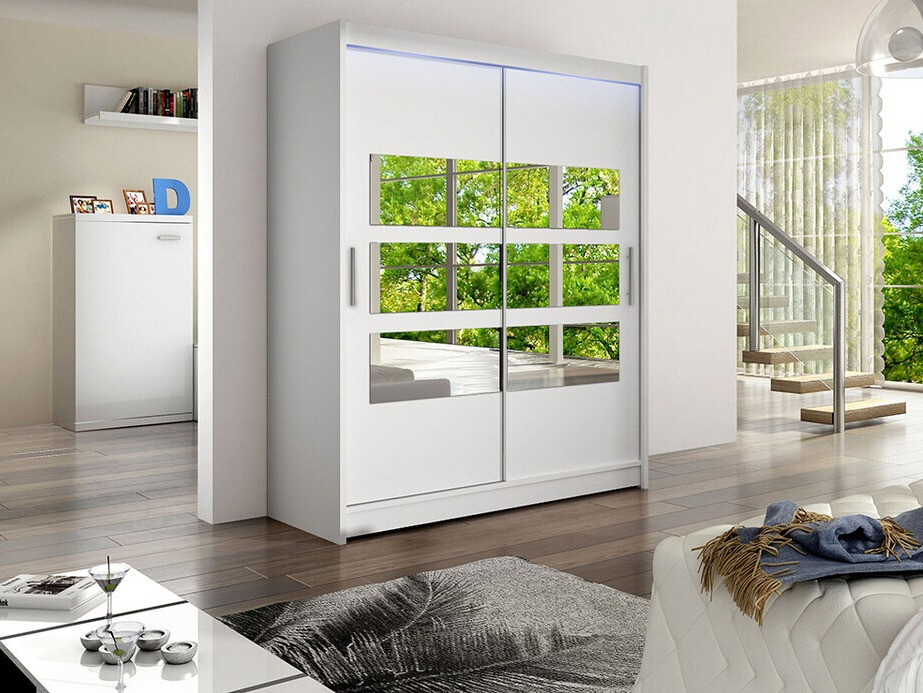 Kledingkast Closico 157 (Wit)