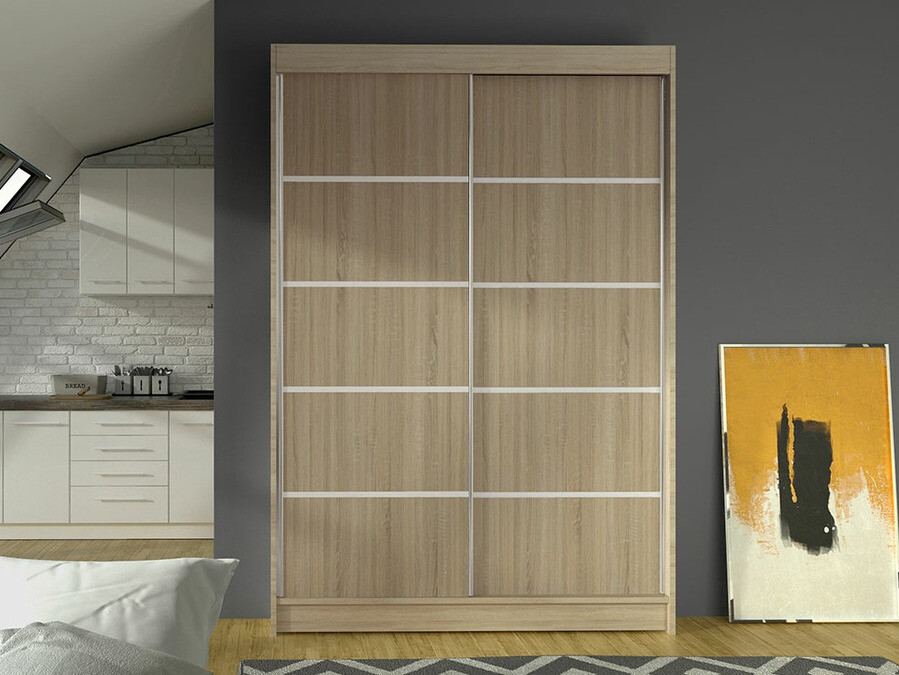 Kledingkast Closico 150 (Sonoma eik)