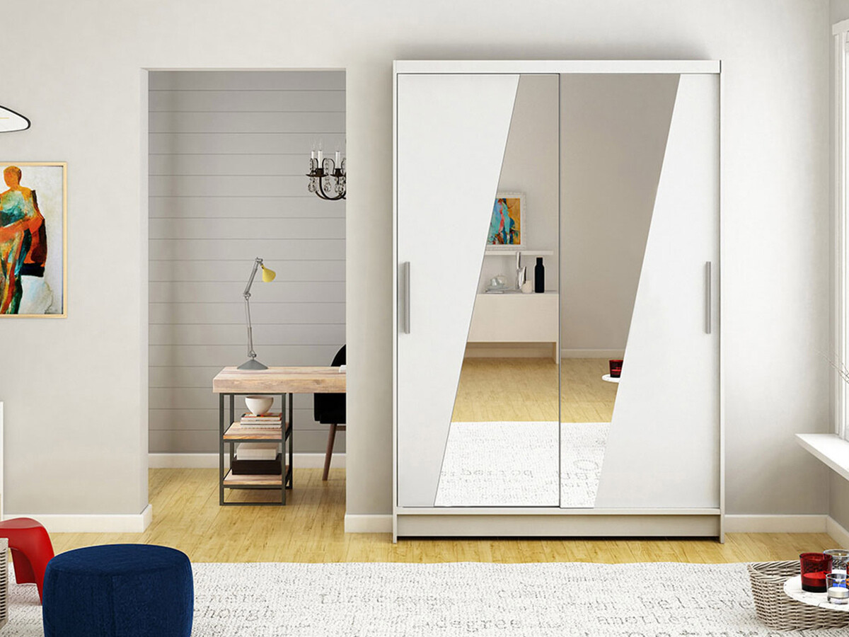 Kledingkast Closico 152 (Wit)