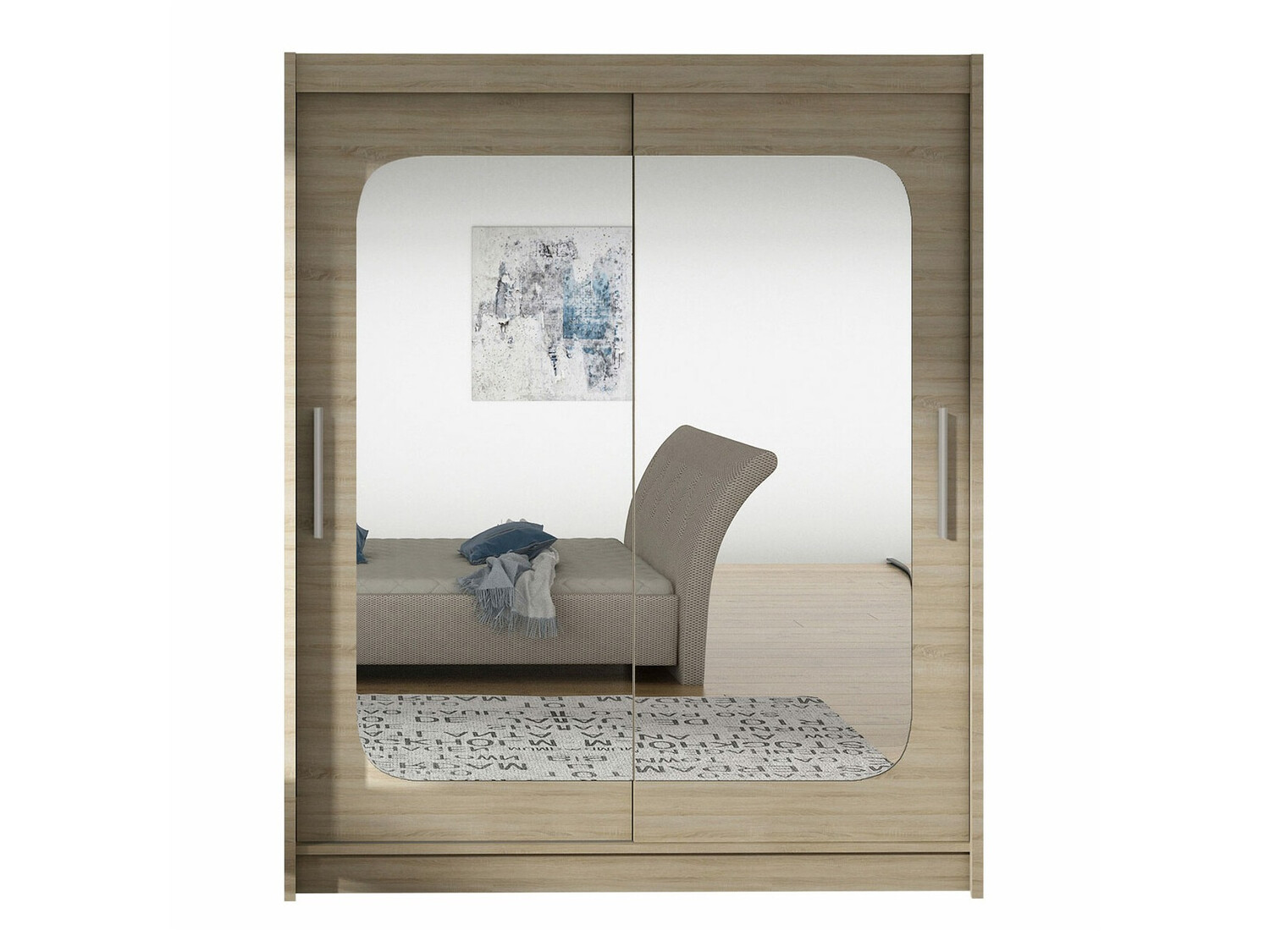 Kledingkast Closico Camera XII (Sonoma eik)