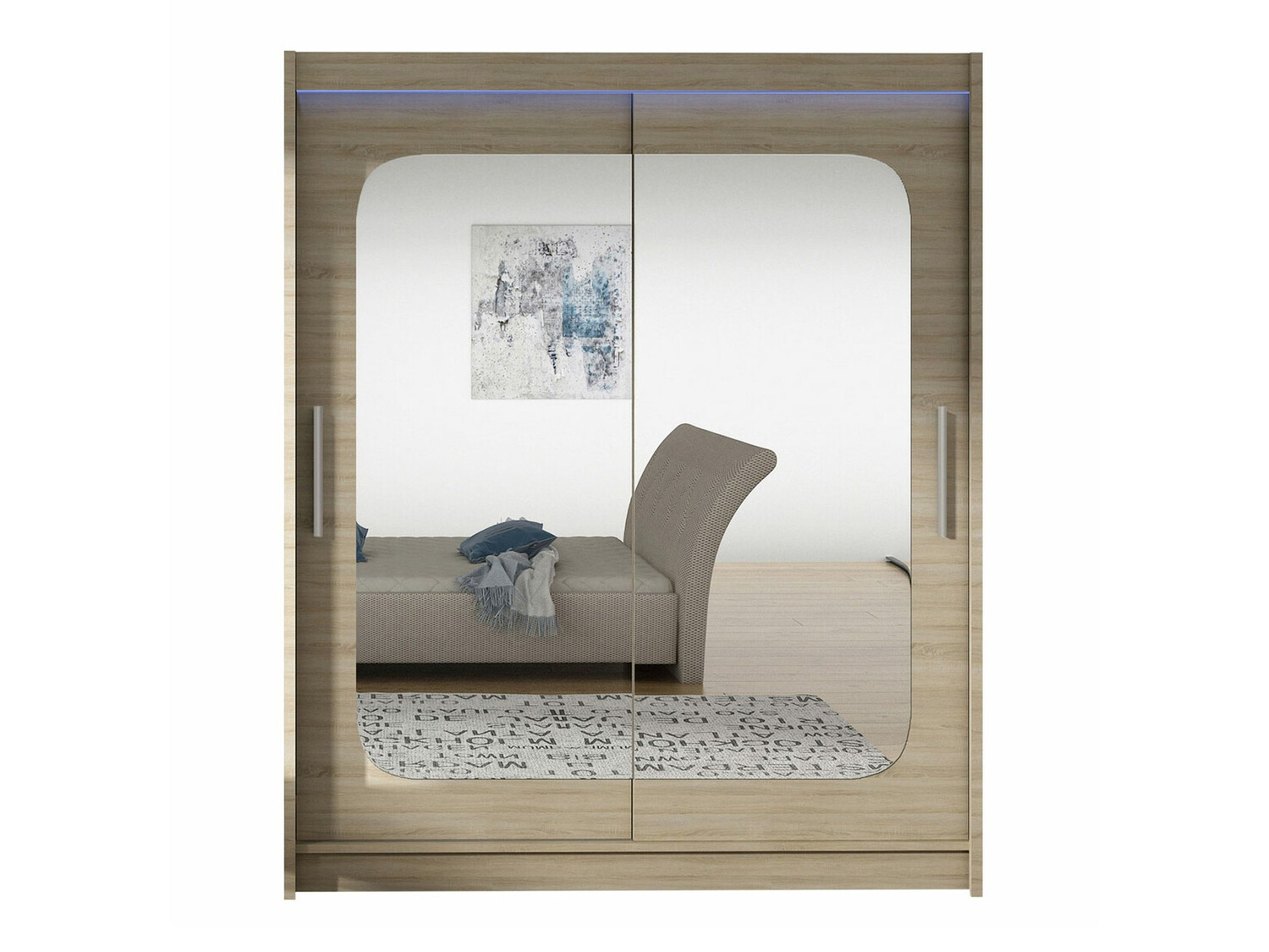 Kledingkast Closico Camera XII (Sonoma eik)