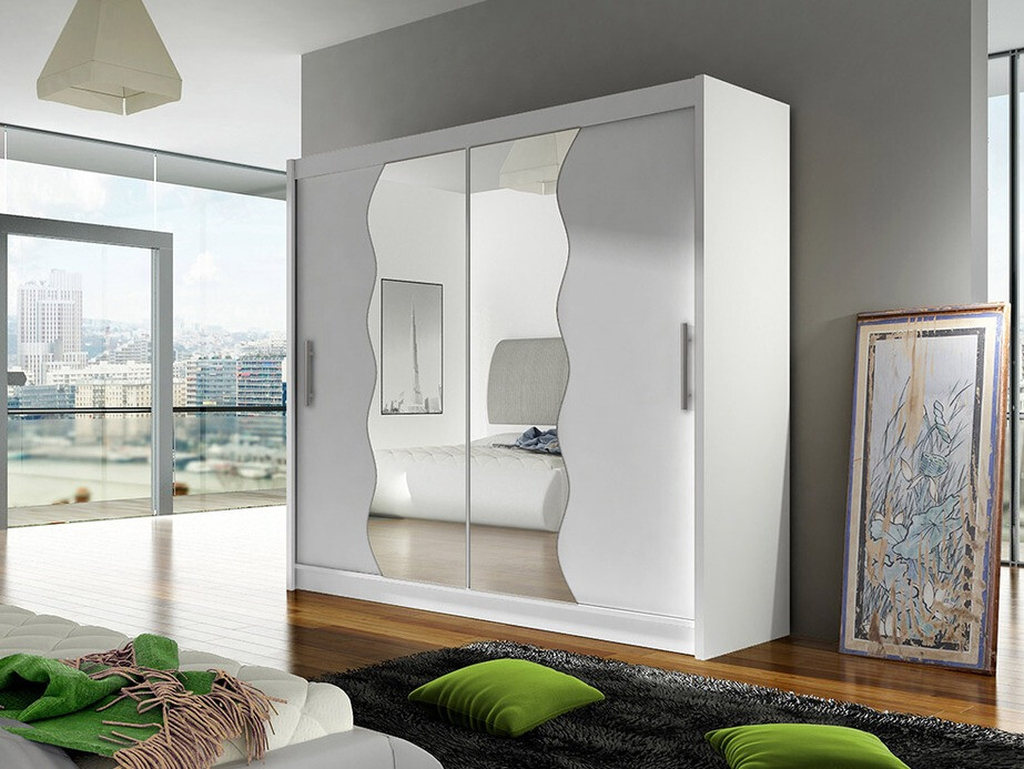 Kledingkast Closico Pallor X (Wit)