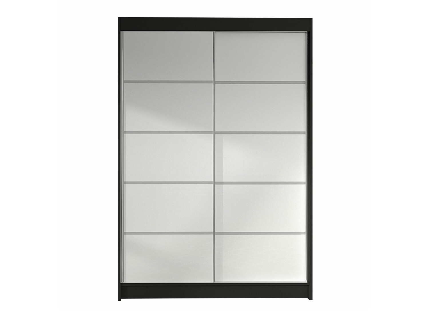 Kledingkast Closico Salvor IV (Zwart + Wit)