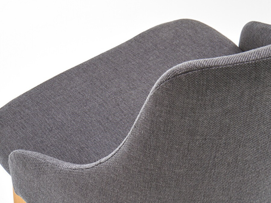 Stoel Houston 577 (Donkergrijs + Eiken)