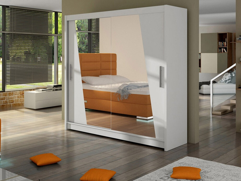 Kledingkast Closico 144 (Wit)