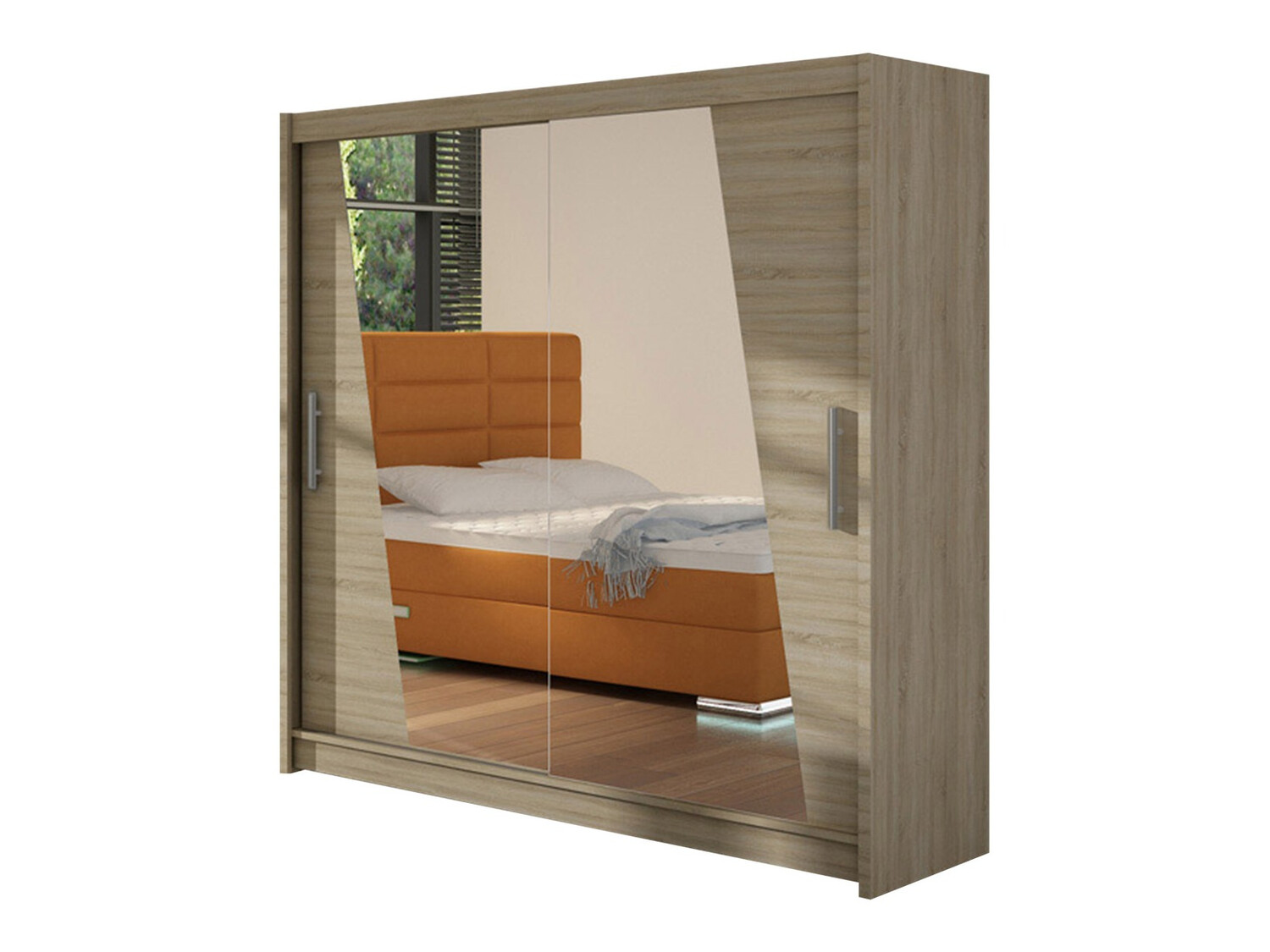 Kledingkast Closico Pallor XIV (Sonoma eik)