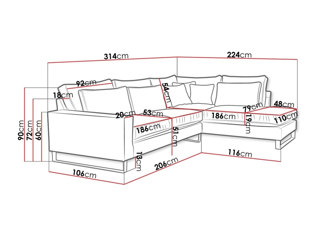 Hoekbank Kingsport 111 (Kronos 09)
