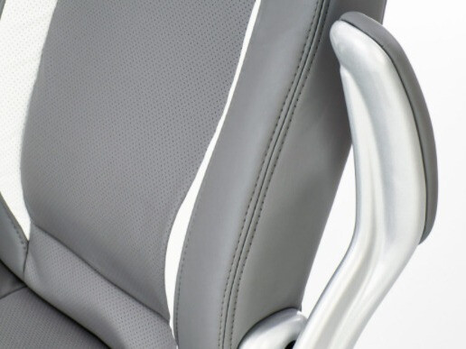 Bureaustoel Houston 569 (Grijs + Wit)