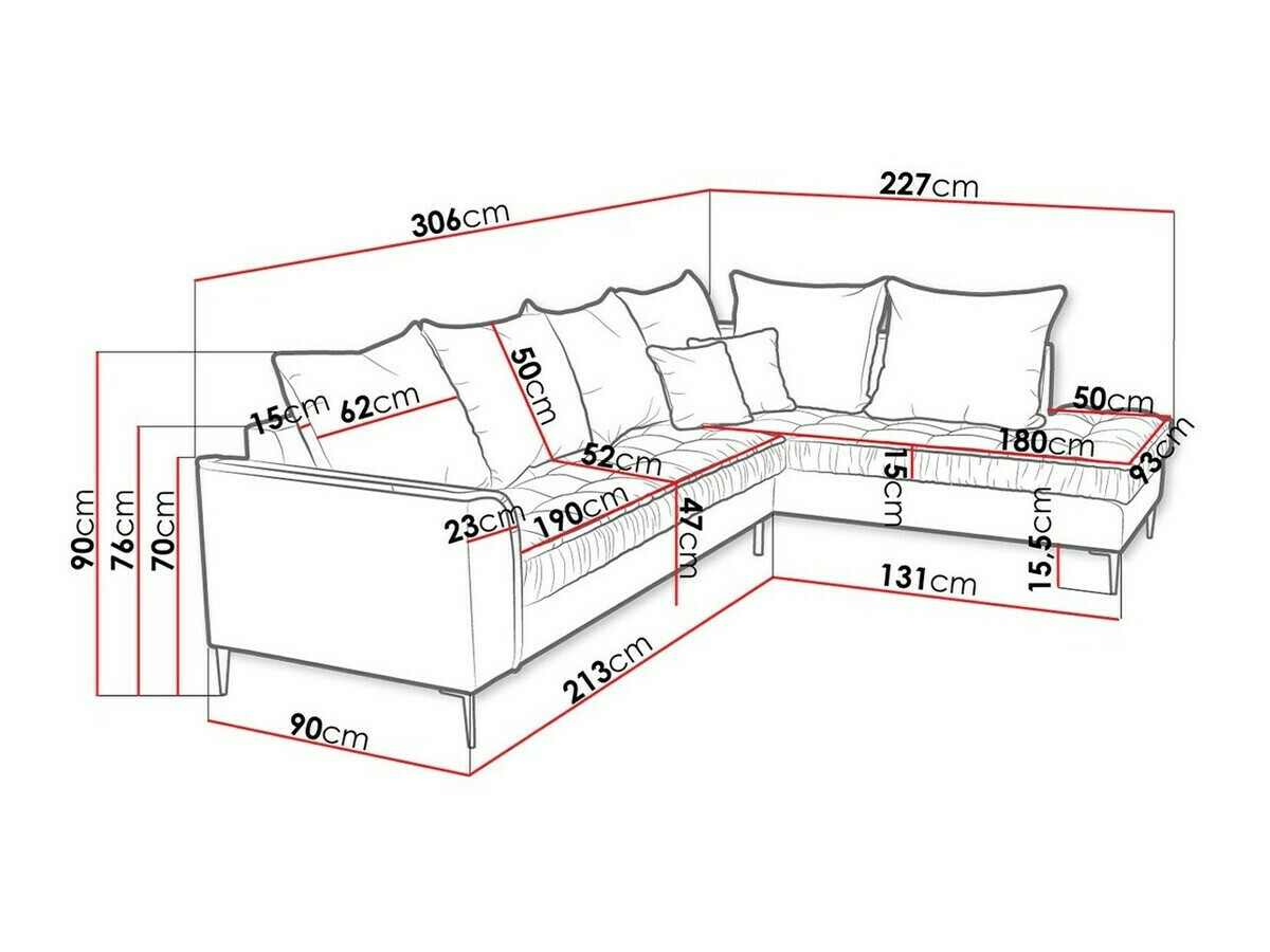 Hoekbank Kingsport 113 (Kronos 22)
