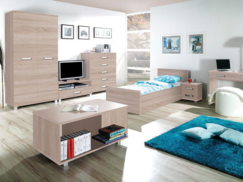 Bed Cirevau 130 (Sonoma eik)