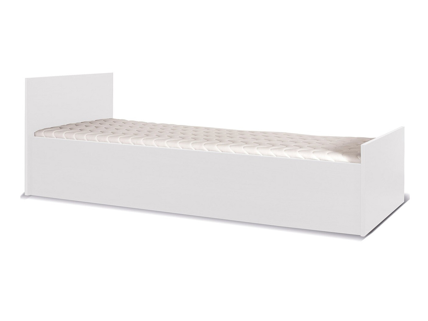 Bed Cirevau 130 (Wit)