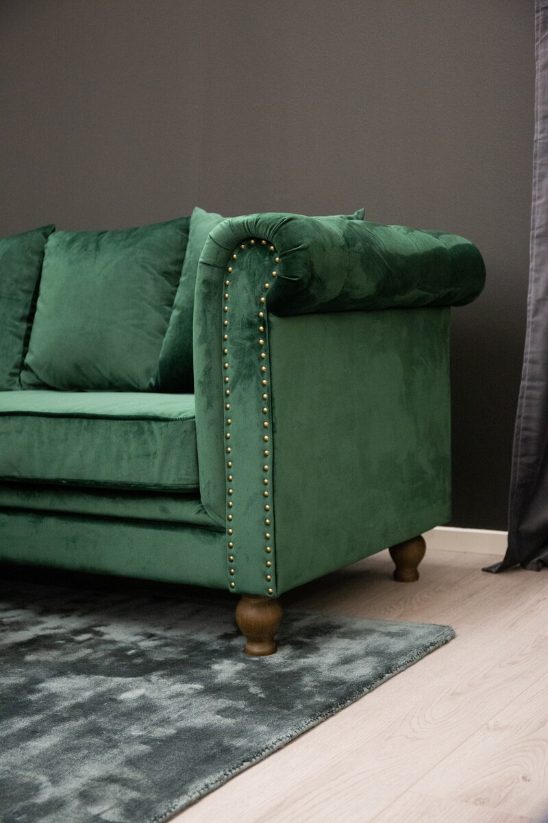 Chesterfield bank Dallas 255 (Groen)