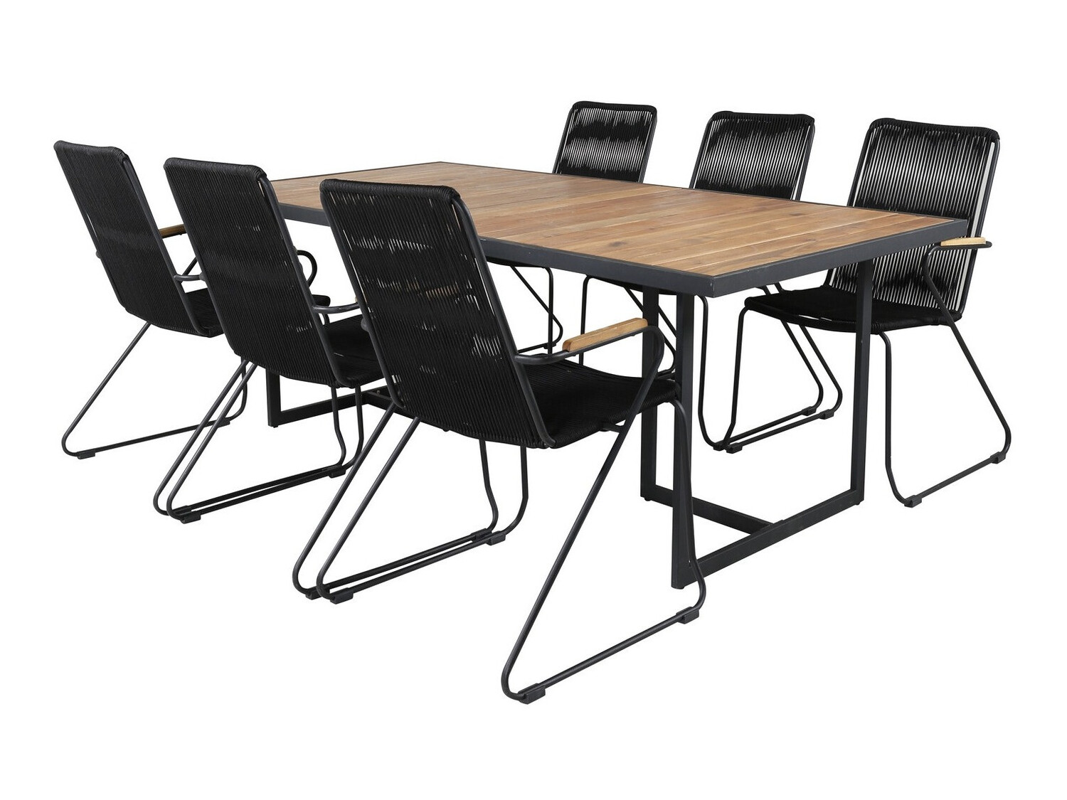Tafel en stoelen set Dallas 2913