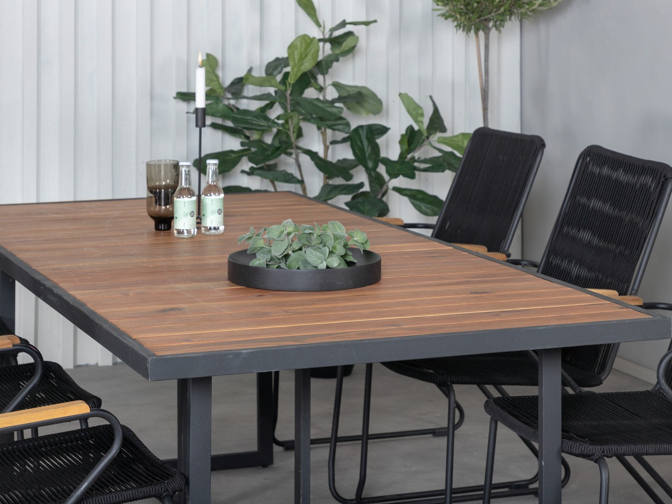 Tafel en stoelen set Dallas 2913