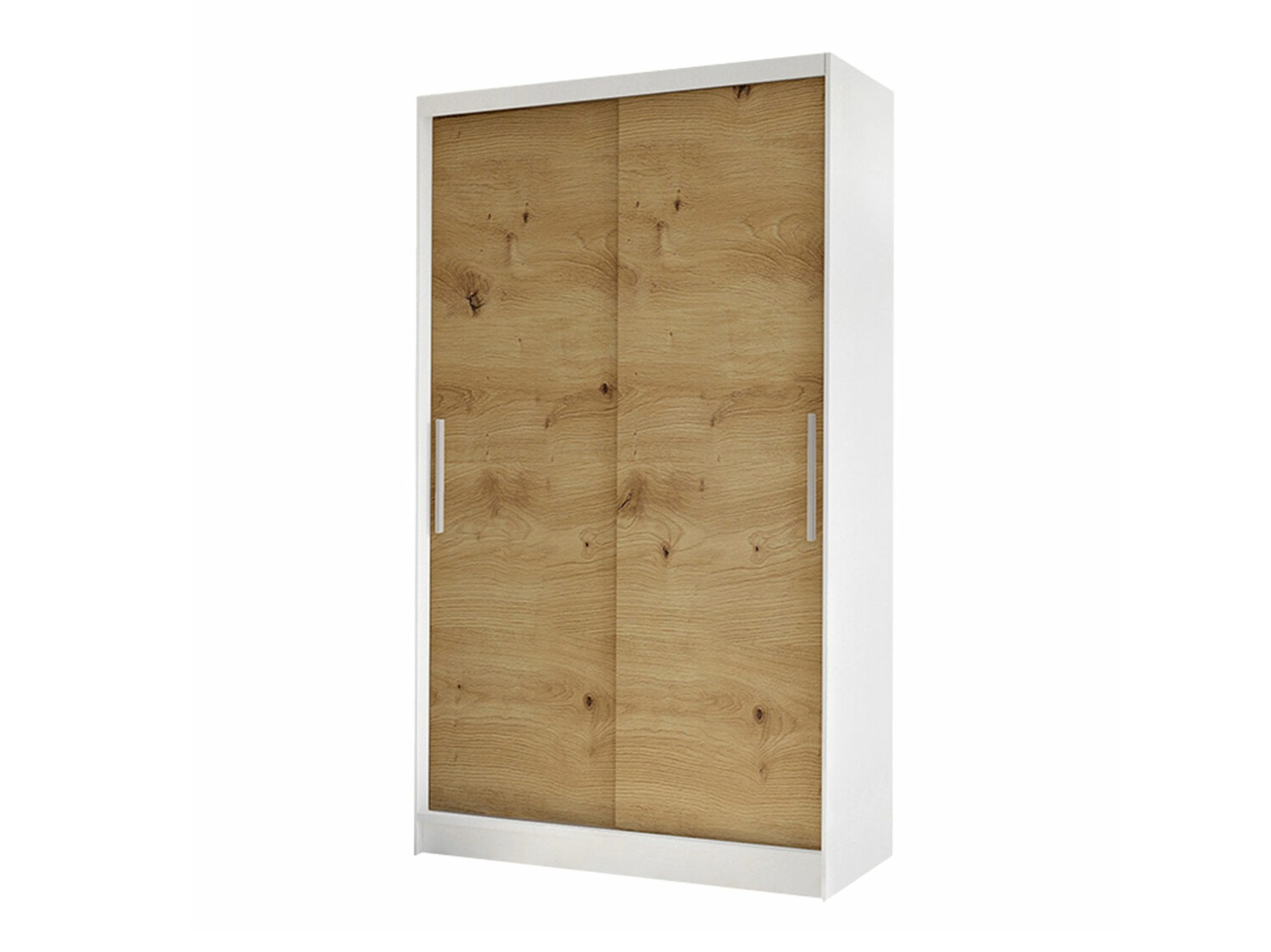 Kledingkast Closico Structor I (Wit + Artisan eiken)