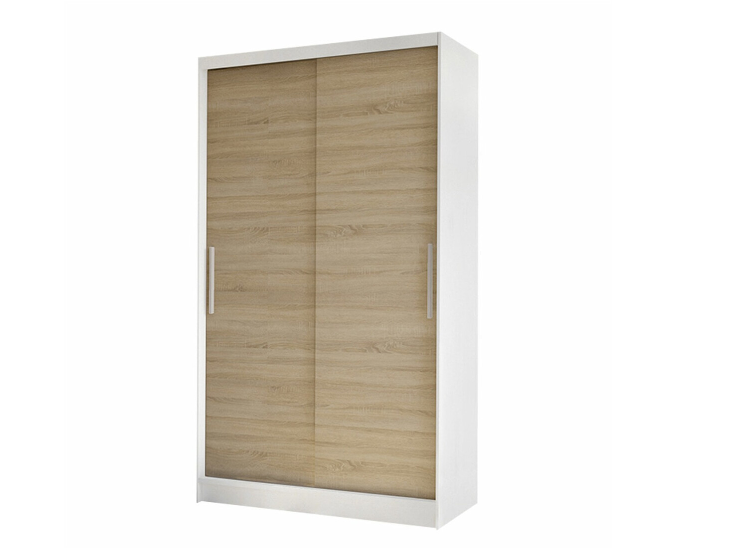 Kledingkast Closico Structor I (Wit + Sonoma eik)