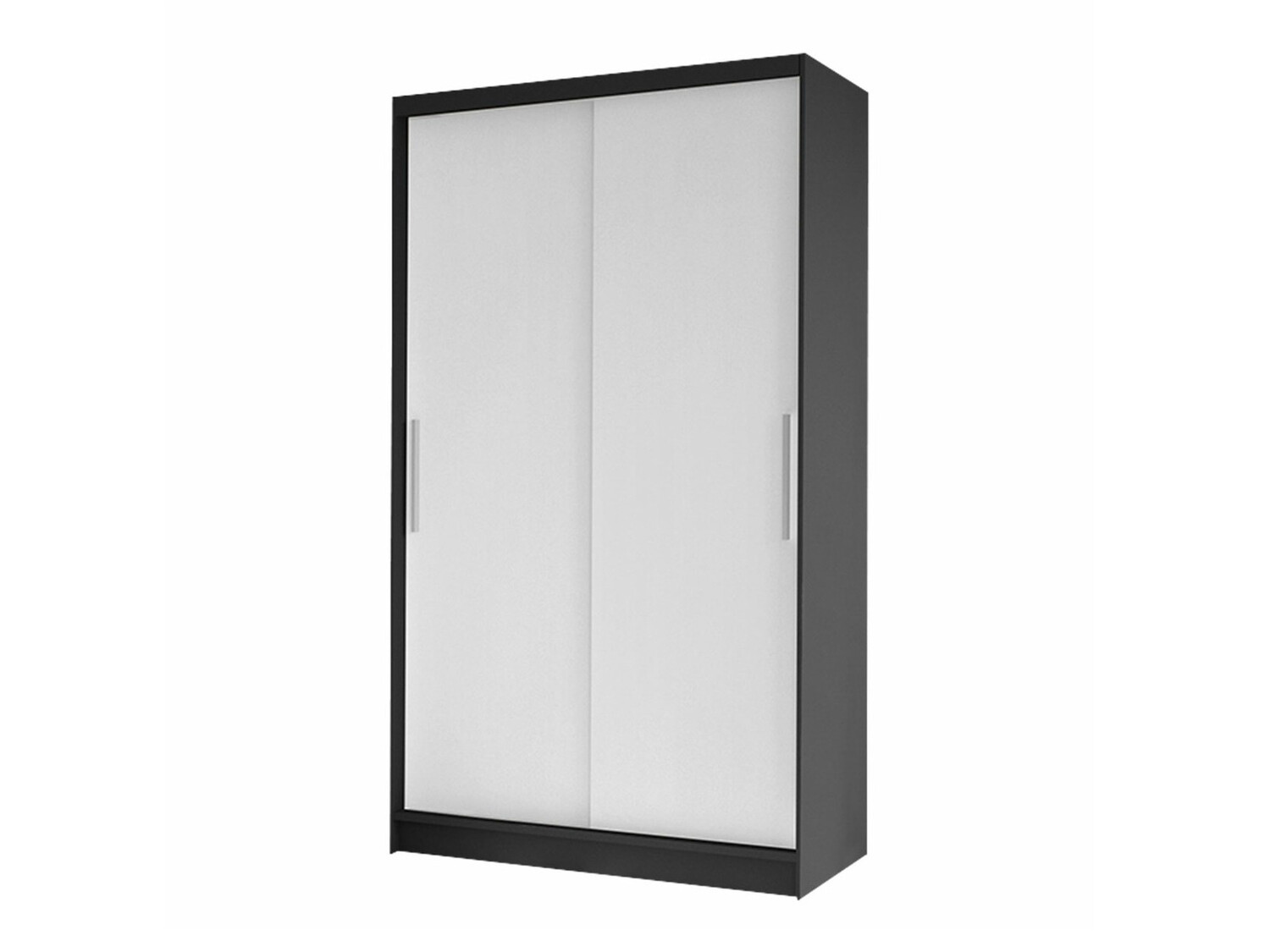 Kledingkast Closico Structor I (Zwart + Wit)