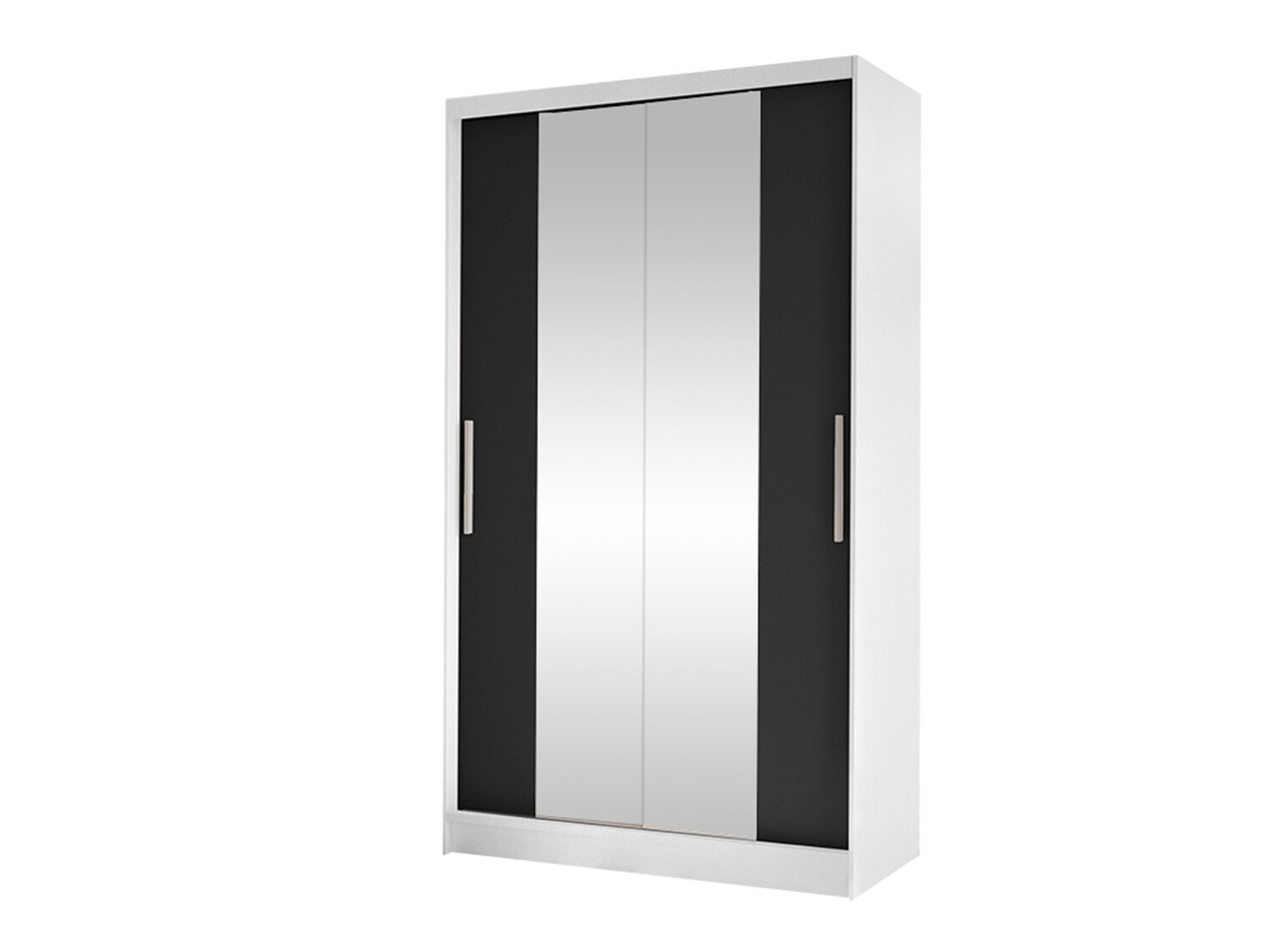 Kledingkast Closico Structor II (Wit + Zwart)