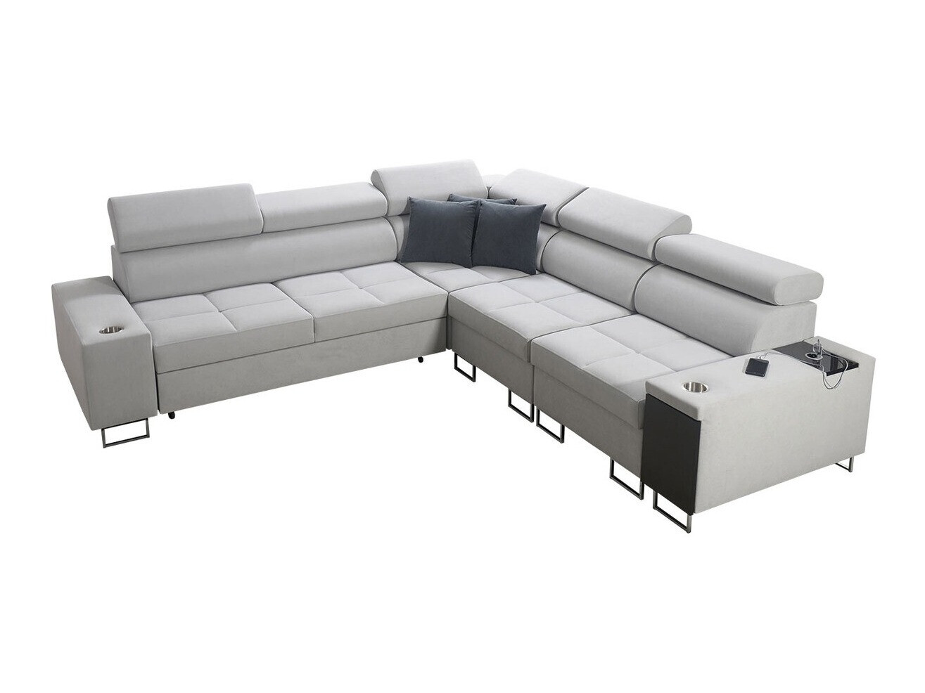 Hoekbank Pearland 110 (Uttario Velvet 2973 + Uttario Velvet 2970)