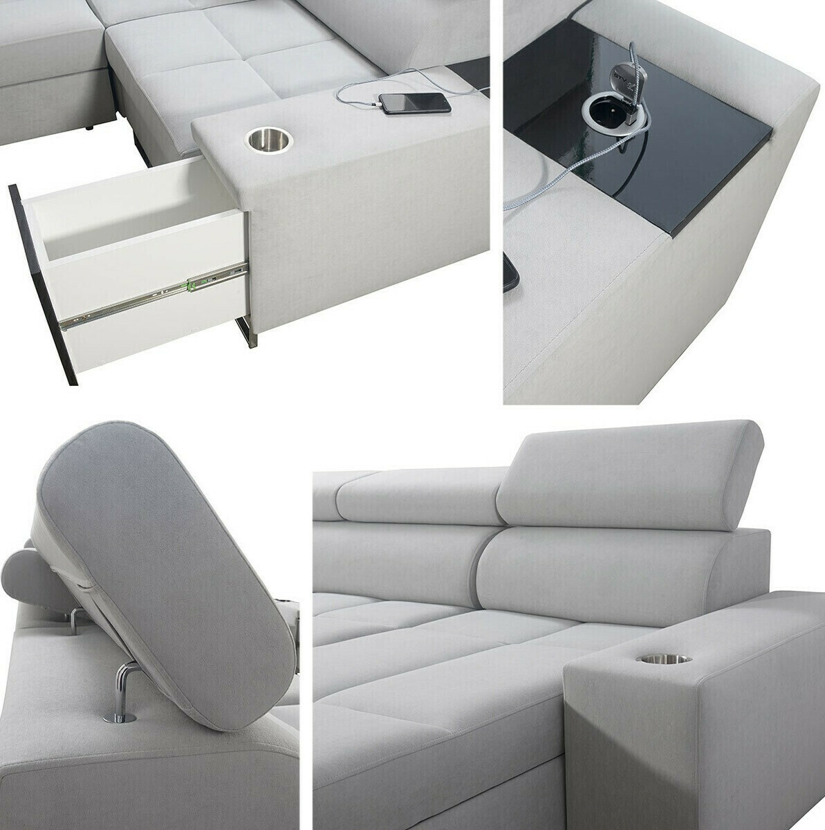 Hoekbank Pearland 111 (Sawana 21 + Sawana 14)