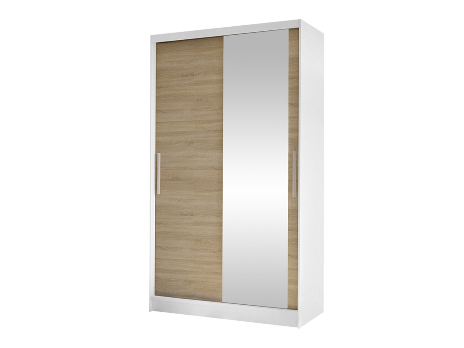 Kledingkast Closico Structor VI (Wit + Sonoma eik)